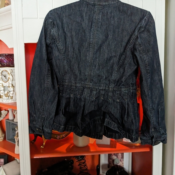 Size 2 J Jill Jean jacket - Picture 2 of 2